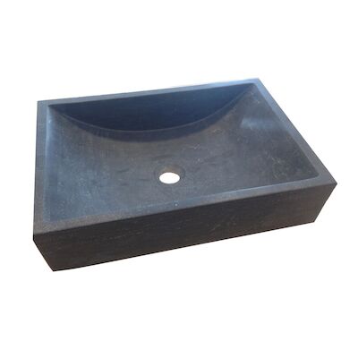 Natuursteen waskom Box 35×50