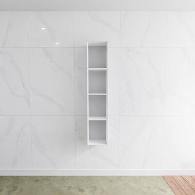 Nis Mondiaz LAGOM 150cm In of Opbouw Mat Wit