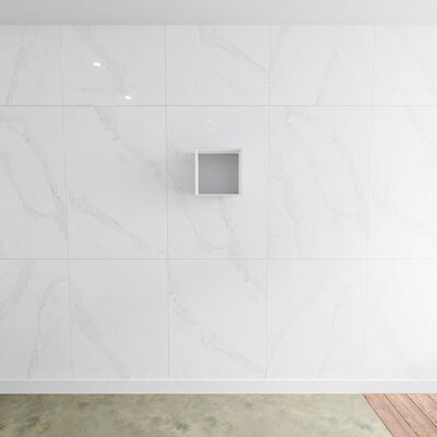 Nis Mondiaz LAGOM 30cm In of Opbouw Mat Wit