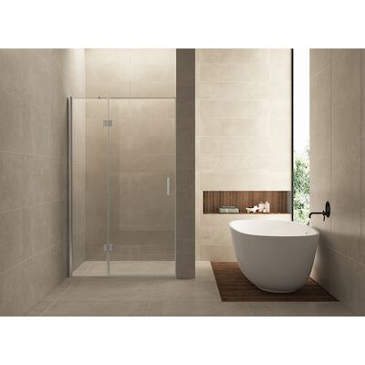 Nis swingdeur Wiesbaden 140x200cm + vast paneel 8mm NANO coating