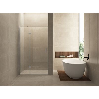Nis swingdeur Wiesbaden 80x200cm + vast paneel 8mm NANO coating