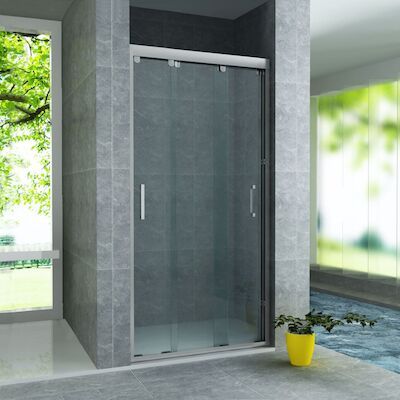 Nisdeur 3-Delig Schuifdeur BWS Aloni 80×200 cm 8 mm NANO Coating