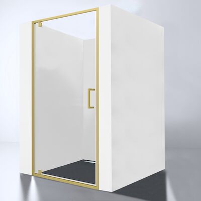 Nisdeur Best Design Nancy 90×200 cm Nano Glas 8 mm Mat Goud