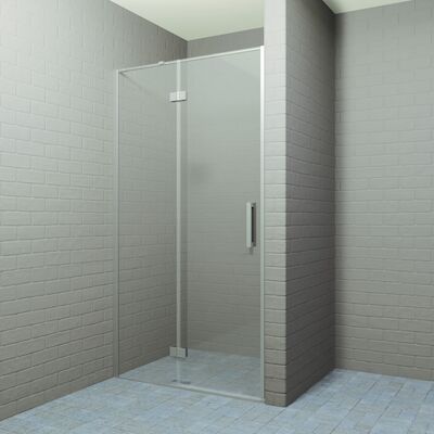 Nisdeur BWS P&L Design Klapdeur 2-delig 80x200cm 8mm NANO coating RVS Look