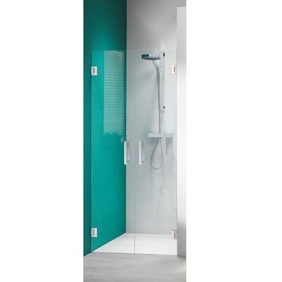 Nisdeur by Sealskin 'I AM' 80×200 cm Pendeldeuren Chroom/Zilver Helder Glas Antikalk