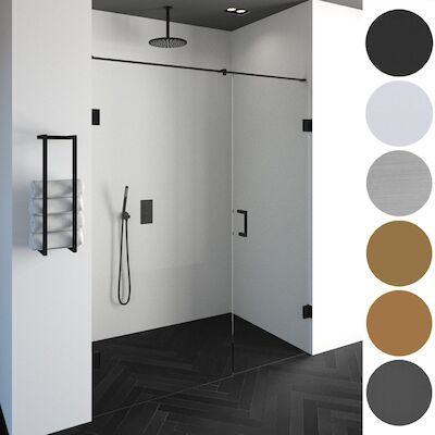Nisdeur Compleet Just Creating Profielloos 2-Delig 150×200 cm 80/70 Koper