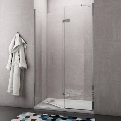 Nisdeur Lacus Elba 100×200 cm 8mm Helder Nanoglas (binnen en buiten klapdeur)