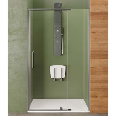 Nisdeur Lacus Pianosa Evo 2-Delig 150×200 Cm Chroom