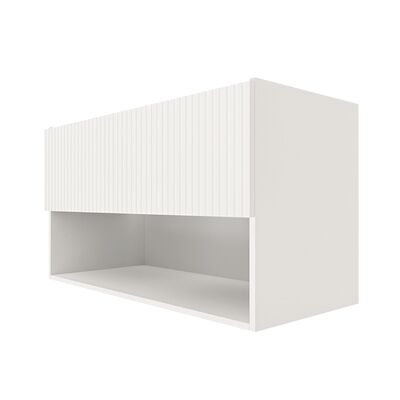 Onderkast Best Design Rigatti Gefreesd 100 cm Mat Wit