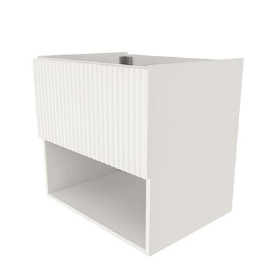 Onderkast Best Design Rigatti Gefreesd 60 cm Mat Wit