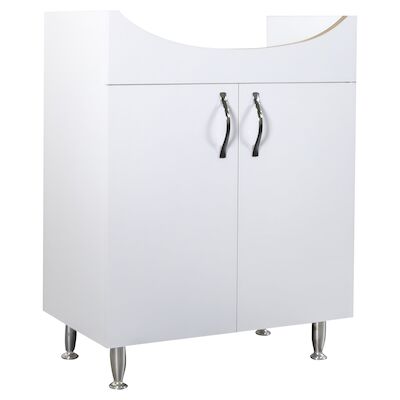 Onderkast BWS Aleco 80 cm met Poten Wit