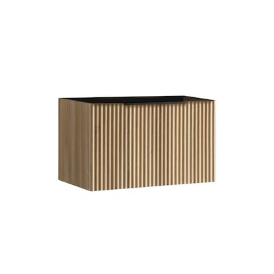 Onderkast BWS Bella Met 1 Lade 80×45 cm Naturel Eik