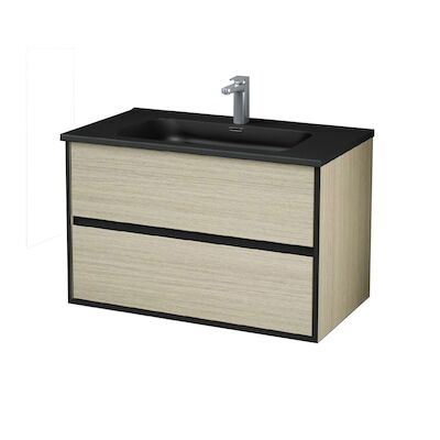 Onderkast BWS Retro 80 cm Licht Bruin