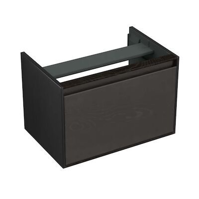 Onderkast Forzalaqua Reno 59.5×39.5×40 Cm 1 La Softclose Eiken Black Oiled