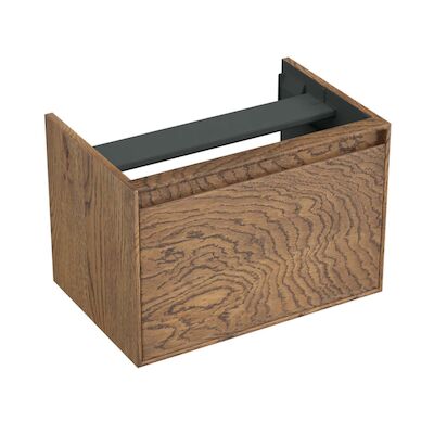 Onderkast Forzalaqua Reno 59.5×39.5×40 Cm 1 La Softclose Eiken Castle Brown