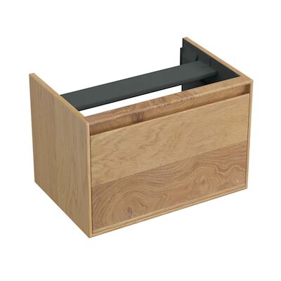 Onderkast Forzalaqua Reno 59.5×39.5×40 Cm 1 La Softclose Eiken Smoke