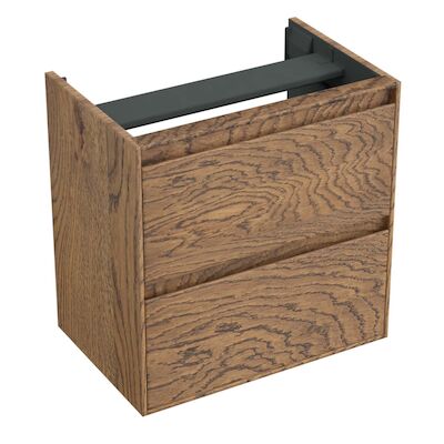 Onderkast Forzalaqua Reno 59.5×39.5×60 Cm 2 La Softclose Eiken Castle Brown