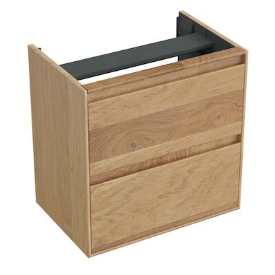Onderkast Forzalaqua Reno 59.5×39.5×60 Cm 2 La Softclose Eiken Smoke