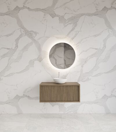 Onderkast Gliss Design Heronimus 60x45x35 cm Met Topplaat Ash Grey