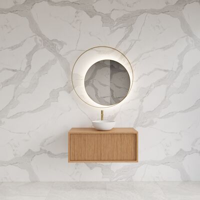 Onderkast Gliss Design Heronimus 80x45x35 cm Met Topplaat Pure
