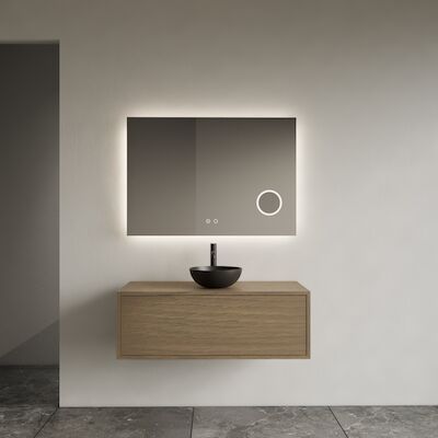 Onderkast Gliss Design Joa Ash Grey 80 CM Incl. Topplaat