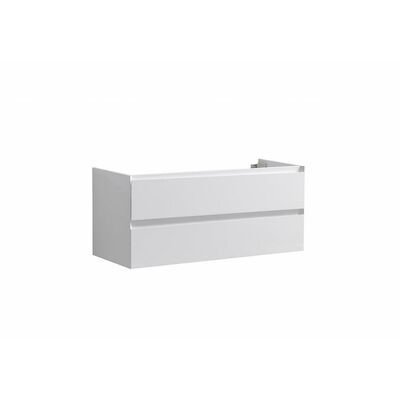 Onderkast Sanilux Infinity 120x47x50 cm Hoogglans Wit (exclusief wastafel)
