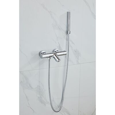 Opbouw Badkraan BWS Talpa met Handdoucheset Messing Chroom