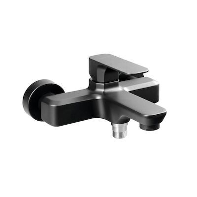 Opbouw Badkraan Sapho Spy Mengkraan 1-hendel 19.5 cm Mat Zwart