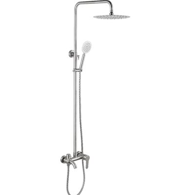Opbouw Regendouche Allibert Ubud Met Badmengkraan 1 Stand RVS Verchroomd