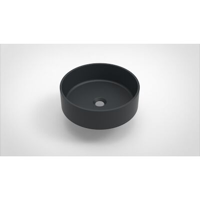 Opbouw Waskom Arcqua Case Rond 40 cm Mat Antraciet