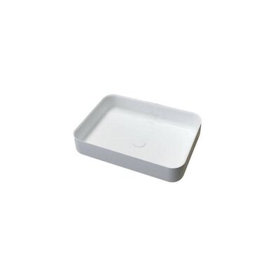 Opbouw Waskom Best Design Just Solid Surface Dipsy 55×40 cm Mat Wit