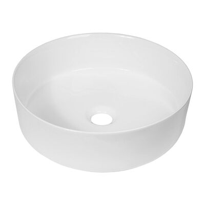 Opbouw Waskom Sanitop Lavandero 36×12 cm Keramiek Glans Wit
