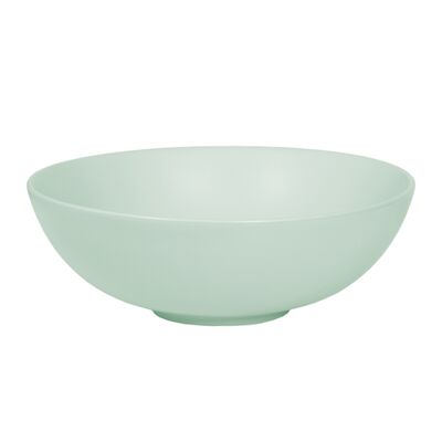 Opbouw Waskom Topa Pastello Verde Keramiek 40×14.5 cm Licht Groen