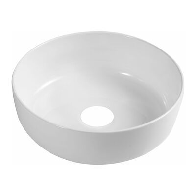 Opbouw Waskom VM Go Adonis 38x38x13.5 cm Porselein Wit