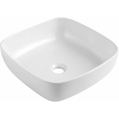 Opbouw Waskom VM Go Anubis 40.5×14 cm Porselein Wit