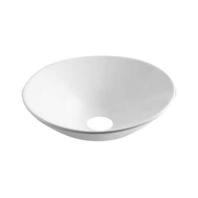 Opbouw Waskom VM Go Juno 42.5×42.5×16.5 cm Porselein Wit