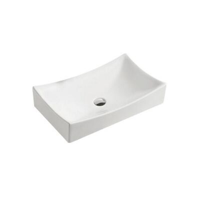 Opbouw Wastafel Best Design Dicta 65×39,5×13,5 cm Keramisch Hoogglans Wit