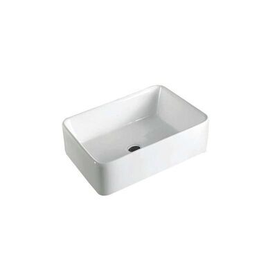 Opbouw Wastafel Best Design Side 49x38x13 Cm Keramiek Wit