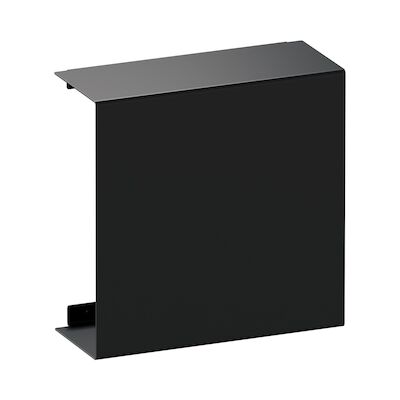 Opbouwnis Brauer Black Edition Met Verborgen Opbergruimte Mat Zwart