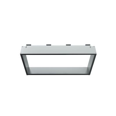 Opbouwnis BWS Colorato Doucherek voor Douchewand 30x60cm RVS