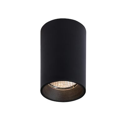 Opbouwspot BWS Delilah 7.2×11 cm Dim to Warm Zwart