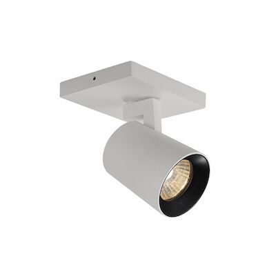 Opbouwspot BWS Merga 1 11×11.2cm Wit