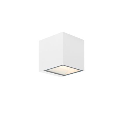 Opbouwspot BWS Peter 10.2×10.2 cm Wit