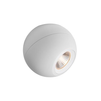 Opbouwspot BWS Sidney 10.2×8.4 cm Wit