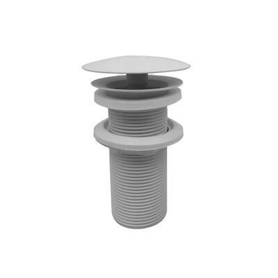 Open Afvoerplug BWS Karsten Verlengd 5/4″ Mat Wit