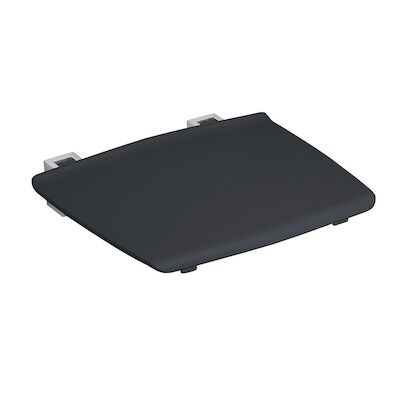 Opklapbare Douchezitting Sapho Gelco 32.5×32.5 cm Antraciet