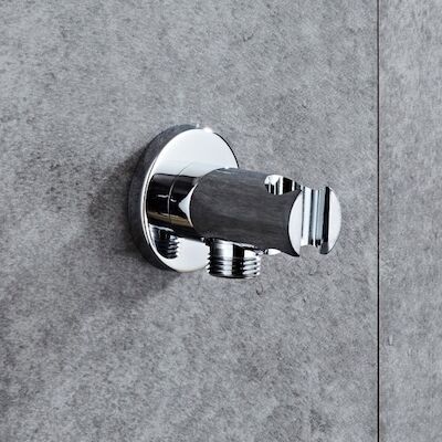 Opsteekgarnituur BWS Exclusive met Douche Aansluiting Messing Chroom