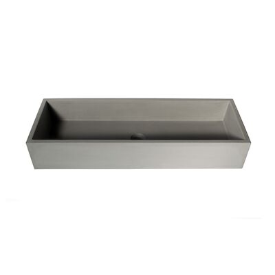 Opzet Wastafel Urbi et Orbi Immissio 90 Beton 90x31x15 cm Ivoor