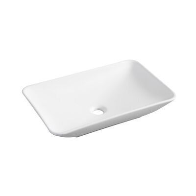 Opzetwastafel BWS Mark 58x36x11,5 cm Mat Wit