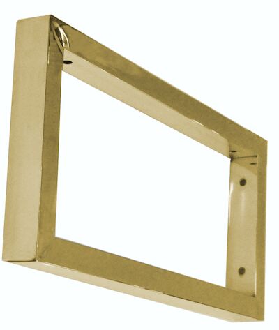 OUTLET Ophangbeugel BWS tbv wastafelblad 46×22 cm (Prijs per stuk) RVS Goud